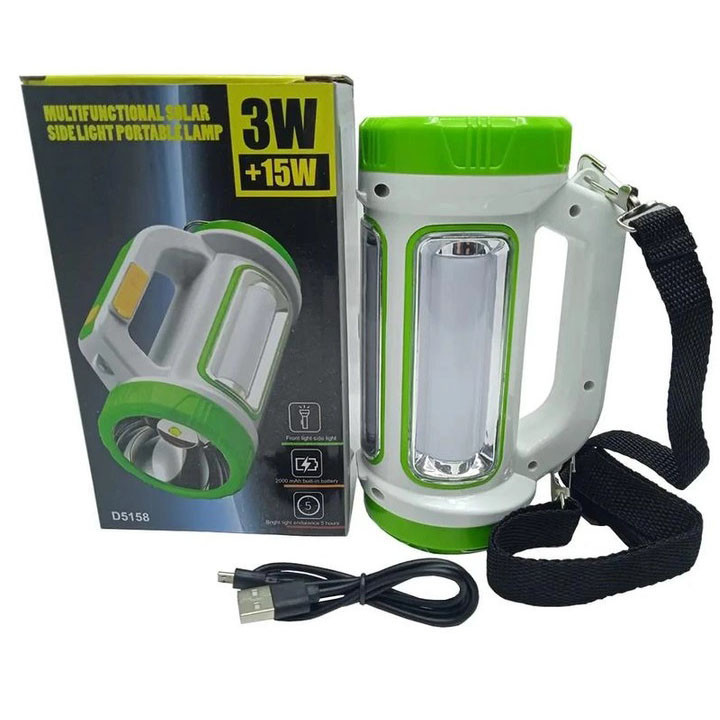 Ліхтар кемпінговий переносний 5158-LED-COB, Кемпінгове підсвічування, Похідний WO-983 кемпінговий ліхтар Київ - фото 3