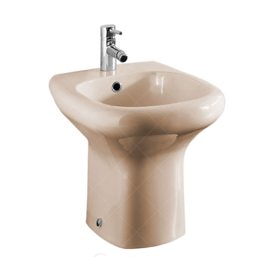 Біде підлогове RAK Ceramics Compact (RAK0001) Рожевий Вінниця - фото 1