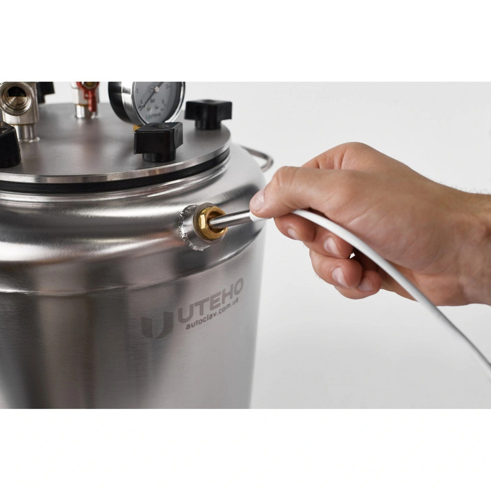 Автоклав бытовой А32 electro, универсальный на 32 банки, электрический из нержавеющей стали Киев - изображение 8