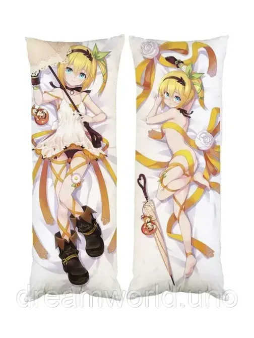 Подушка дакімакура Една Показання Зестірії декоративна подушка для обіймання двостороння 60х180 Харків - фото 1