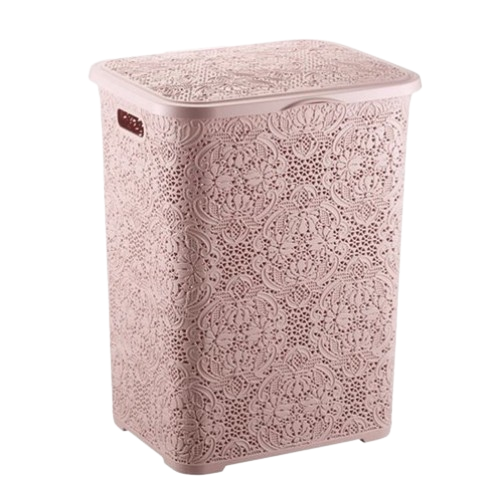 Кошик для білизни 42л 38,5*32,5*50см рожевий Lace ELIF Житомир