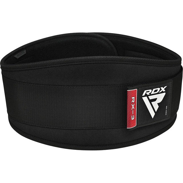 Пояс для важкої атлетики RDX RX3 EVA Curve неопреновий Black L Кам'янське - фото 4