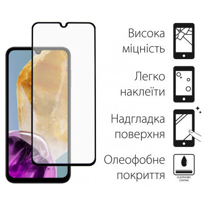 Чохол до мобільного телефона Dengos Samsung Galaxy M15 5G + Glass Blue (DG-KM-89) Вінниця - фото 3