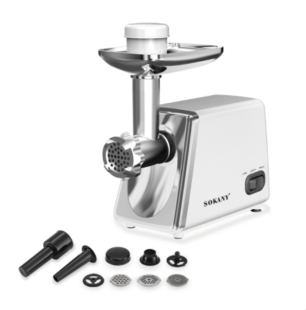 Електрична м'ясорубка SK-312 2500 Вт для швидкого подрібнення м'яса, фаршу та домашніх страв Одеса