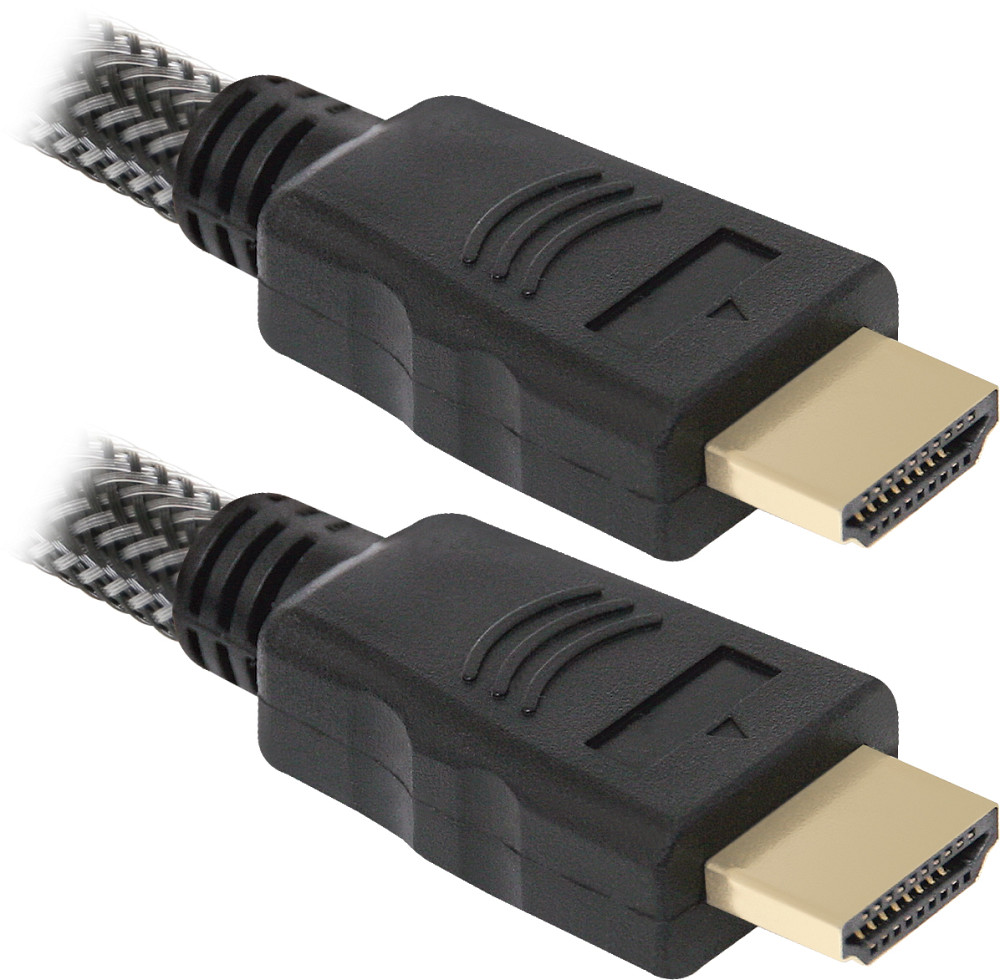 Кабель HDMI M - M, 3.0 м, V1.4, Defender, з феритами, чорний,  HDMI-10PRO Винница - изображение 1