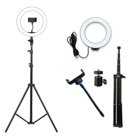 Штатив-стойка-тренога для кольцевой лампы, телефона и камеры 200см Коломыя