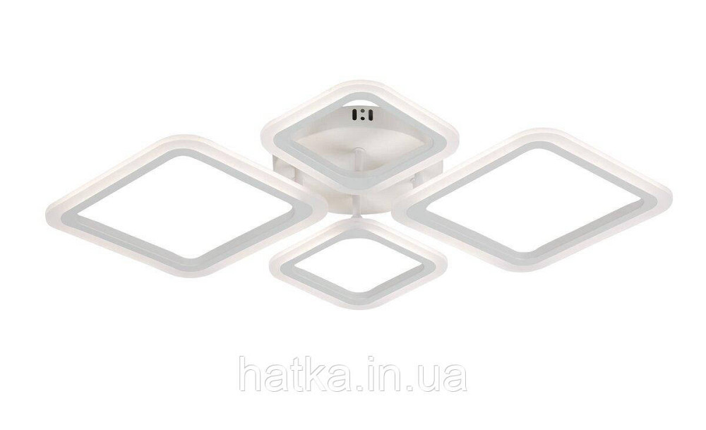 Світлодіодна люстра VALESO G 2710/2+2 WT 84W Київ - фото 1