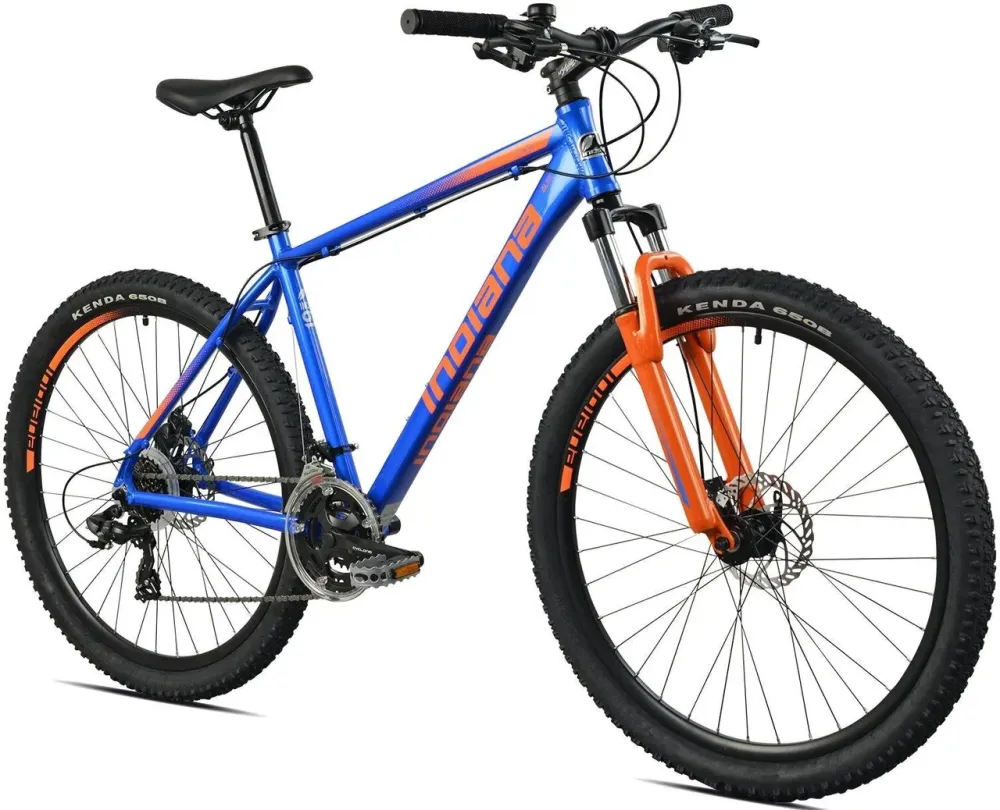 Велосипед Indiana Mtb X-Pulser 2.7 M17 Niebiesko-Pomarańczowy 27.5" 2025 Київ - фото 1