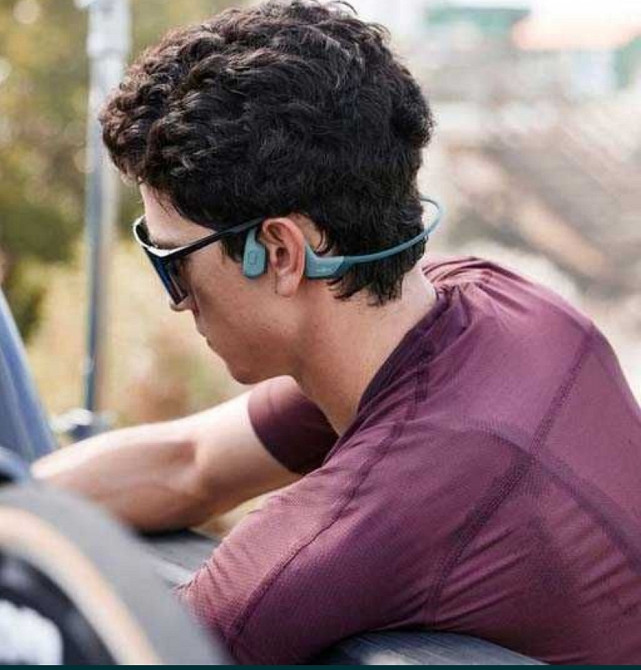 Безпроводные спортивные Наушники: Shokz OpenRun Pro Blue Харьков - изображение 7