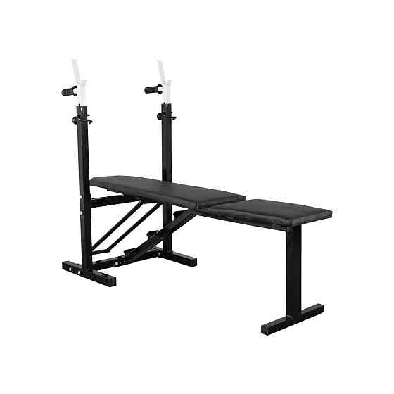 Лавка для жиму зі стійками + бруси Качай Залізо-594 Київ