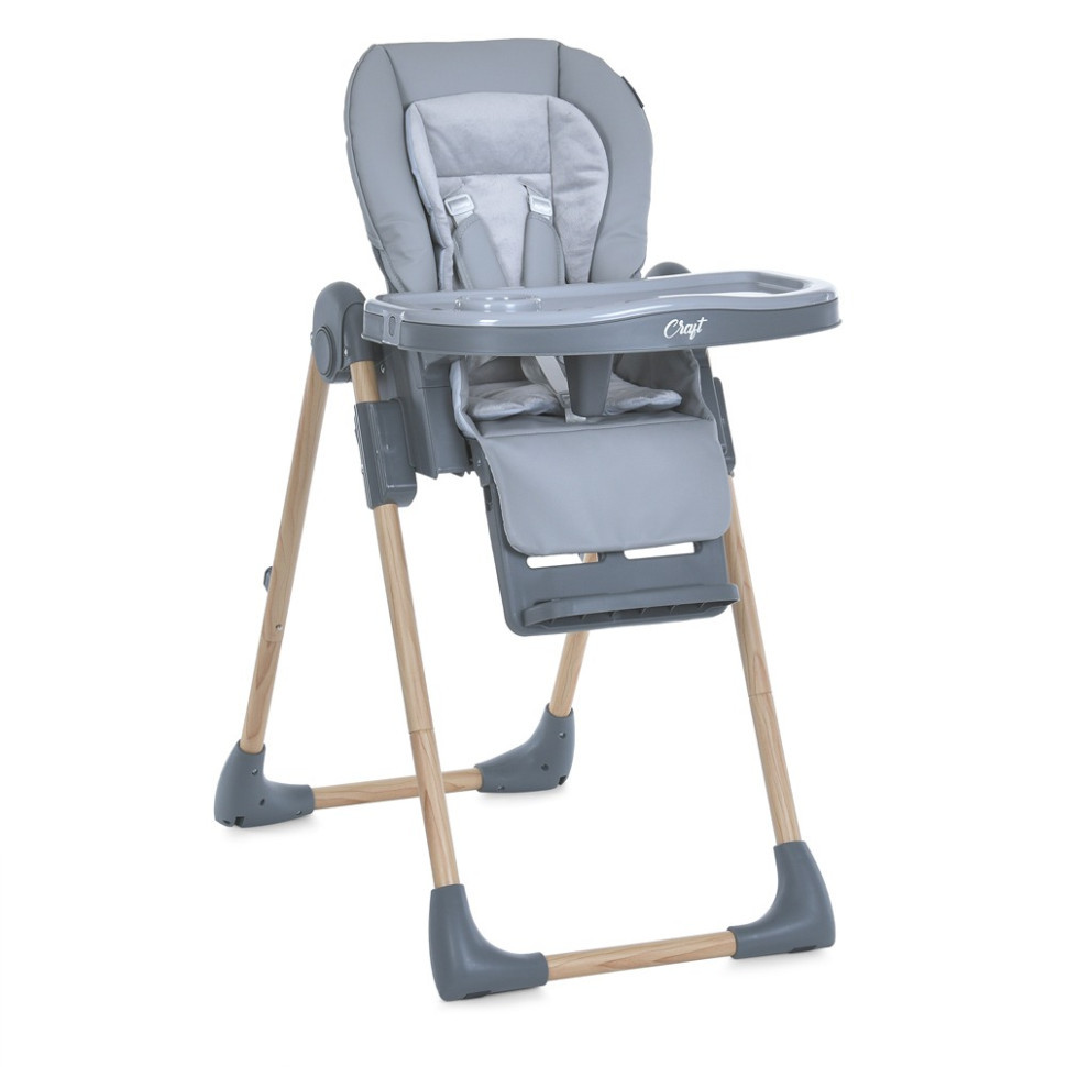 Стільчик для годування CRAFT ME 1115-W Gray, до 15 кг Вінниця - фото 2