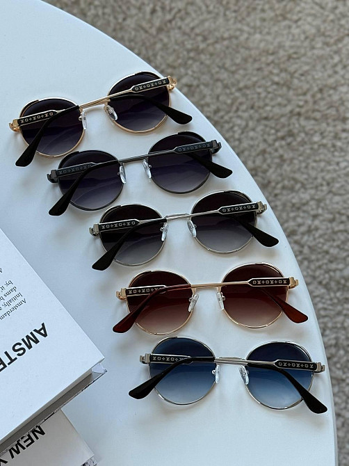 Очки унисекс Louis Vuitton на среднее лицо с металлической оправой MasterSem Киев - изображение 2