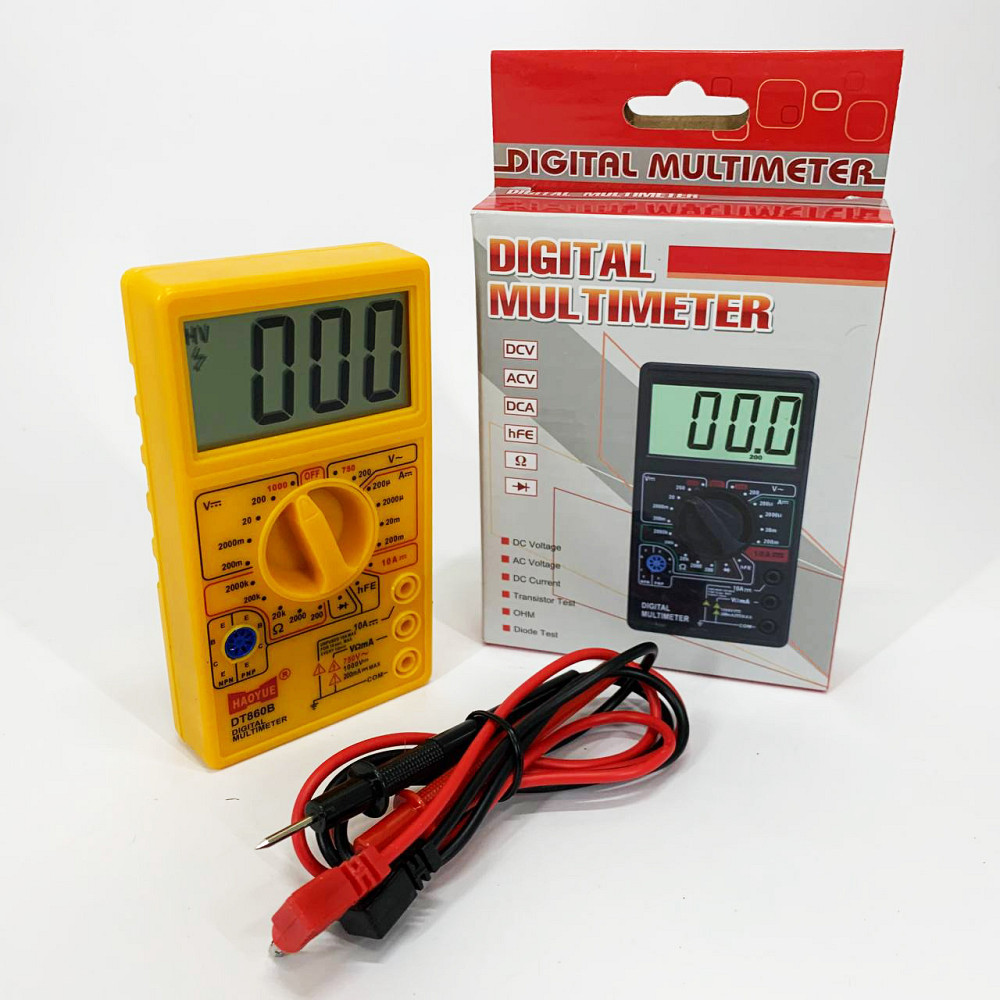 Мультиметр для побутового використання, Мультиметр для тестування електрообладнання FN-60 Львів - фото 1