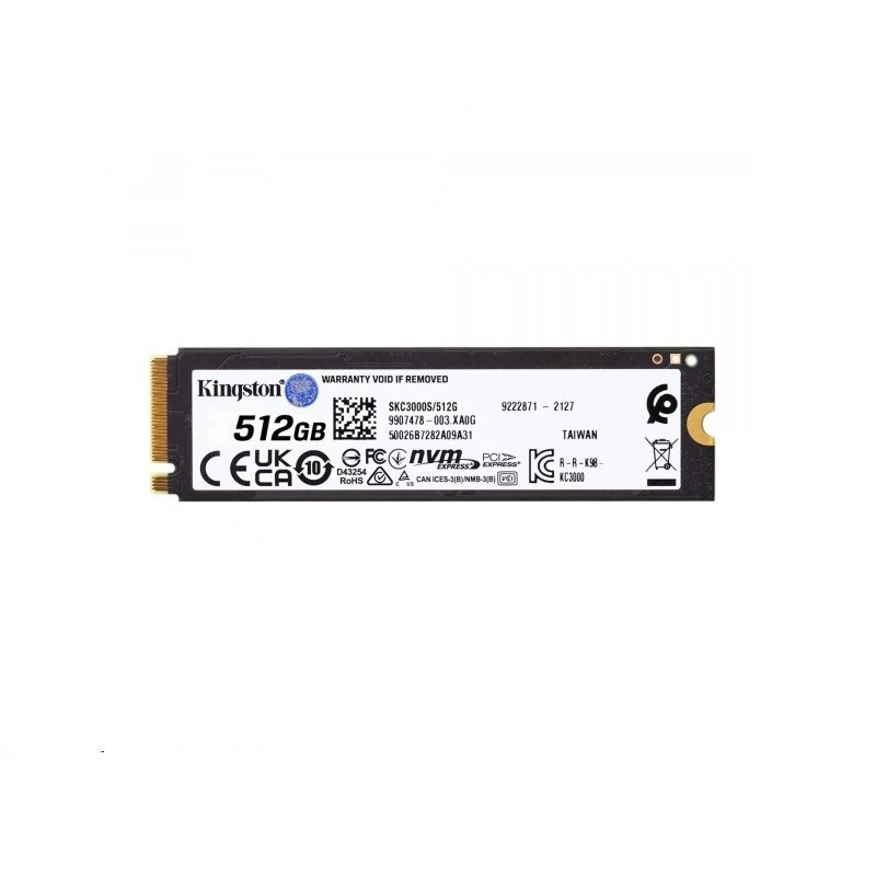 Накопитель SSD M.2 Kingston KC3000 512GB NVMe 2280 PCIe 4.0 x4 3D NAND TLC Одесса - изображение 4
