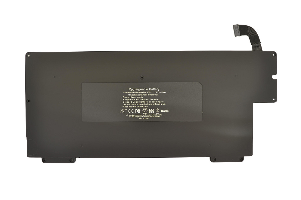 Аккумулятор для ноутбука Apple A1245 MacBook Air 13" A1237 (2008) 7.4V Black 5200mAh OEM Вінниця - фото 1