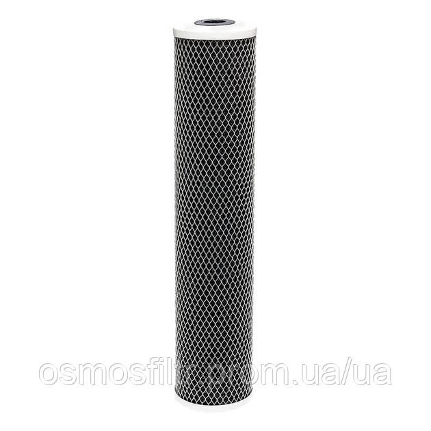 Картридж Aquafilter з брикетованого активованого вугілля 20BB (FCCBL20BB) Київ - фото 2