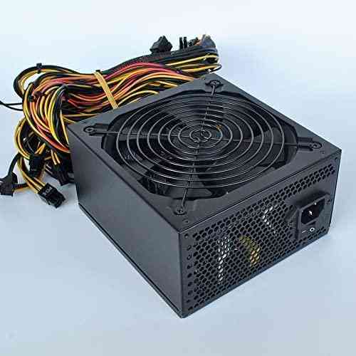 Блок питания для майнинга Bitcoin Miner 1800W, мощный источник питания 12V для майнинг-ферм на 8 GPU (100-240V) Киев