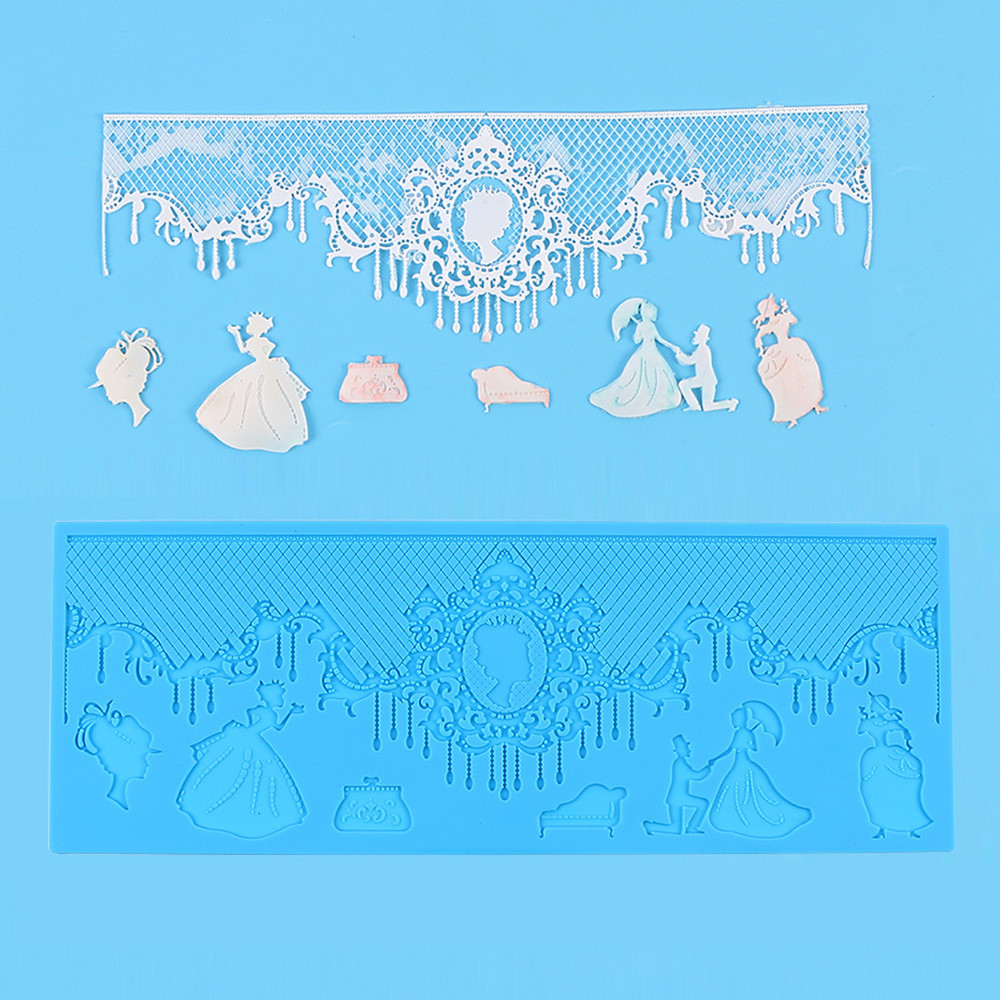 Молд силиконовый Бал 30 на 11 см синий Киев - изображение 6