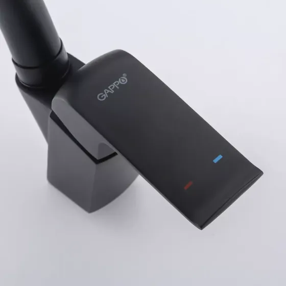 Змішувач для кухні GAPPO G4150 чорний Київ