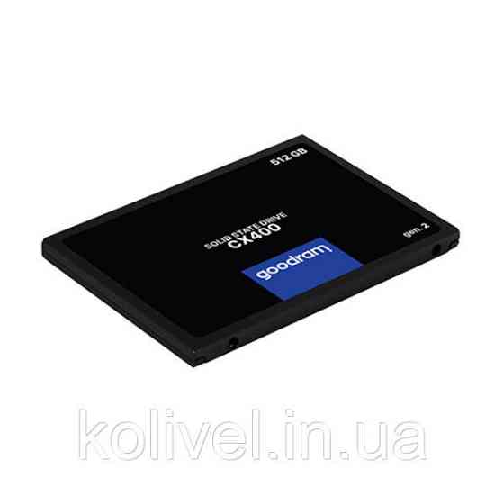 SSD 512GB GoodRAM CX400 SATA III 2.5" 3D NAND (SSDPR-CX400-512-G2) Київ