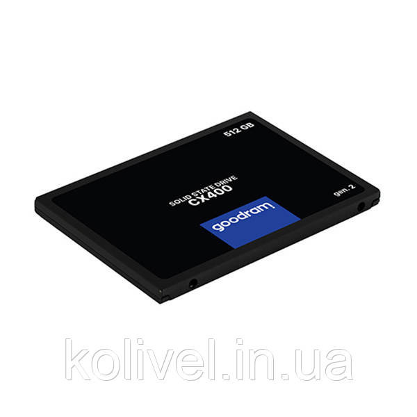 SSD 512GB GoodRAM CX400 SATA III 2.5" 3D NAND (SSDPR-CX400-512-G2) Київ - фото 2