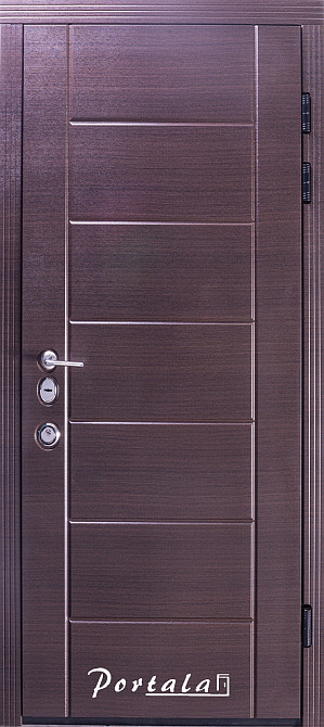 Двері квартирні, серія Еліт, модель Токіо, гнутий профіль, замок MOTTURA 54.797 850 Київ - фото 1