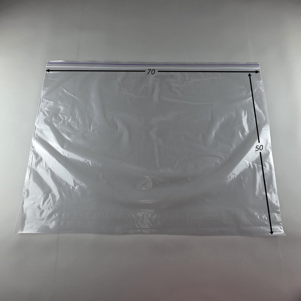 Пакет із замком Zip-lock 70х50(100 шт.) (1 пачка) Харків - фото 2