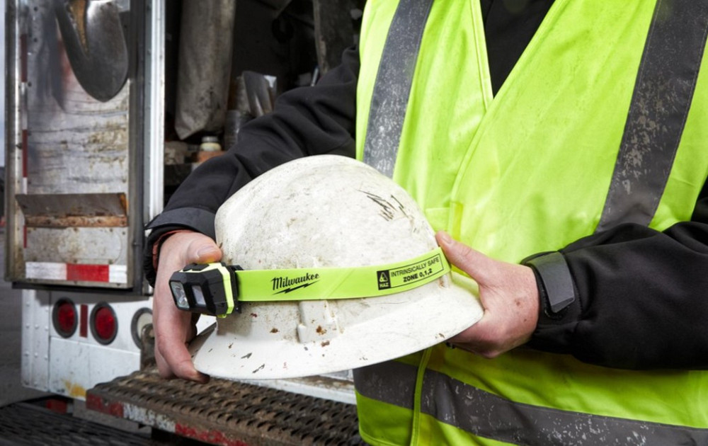 Ліхтар безпечний світлодіодний налобний MILWAUKEE, ISHL-LED, на елементах живлення AAA Одесса - изображение 8