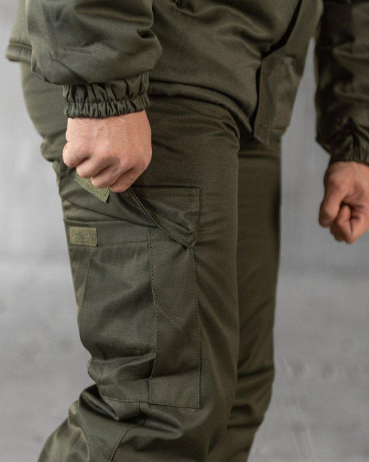 Зимний тактический костюм олива ВТ4734 Одесса - изображение 9