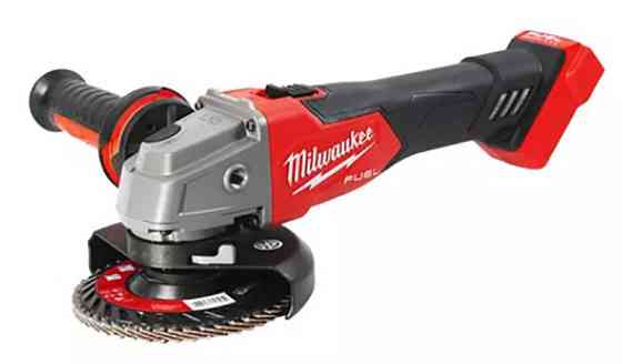 Шлифмашина угловая аккумуляторная MILWAUKEE, M18 FSAG125X-0X, диаметр 125мм (HDкейс) Одесса