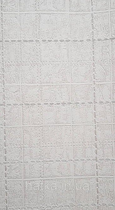 Шпалери вінілові на флізеліні AdaWall Signature1.06х10 під шкіру смуги структурні сіро-бежеві Київ - фото 2