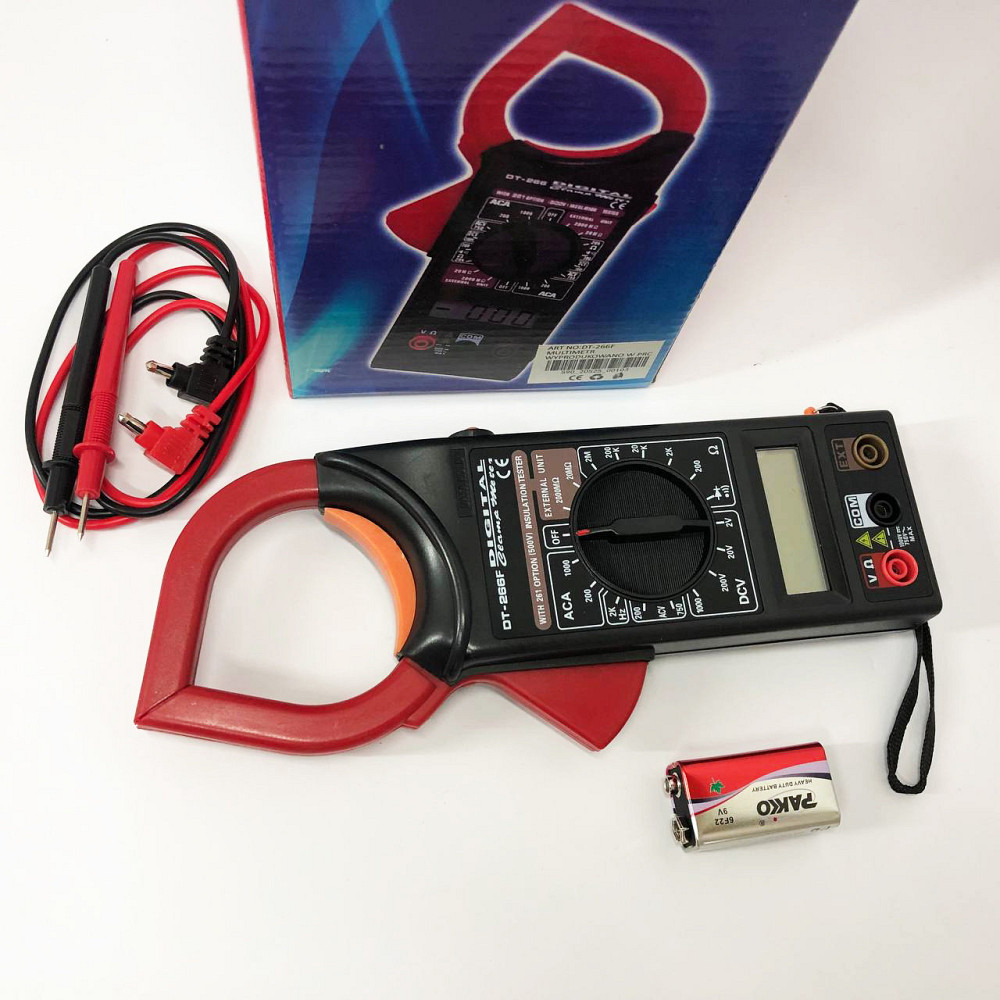Тестер напруги цифровий DT-266F, Хороший мультиметр мультиметр електронний, VK-992 Сучасний мультиметр Київ - фото 3