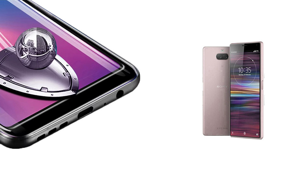 Защитное стекло DefenzoGlass для Sony Xperia 10 I4113, Xperia 10 Plus I4213 – двойная прочность Киев - изображение 1