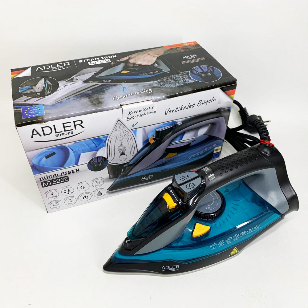 Утюг для одежды с функцией пара, Утюг электрический паровой Ручной бытовой с паром VL-95 Львов - изображение 5