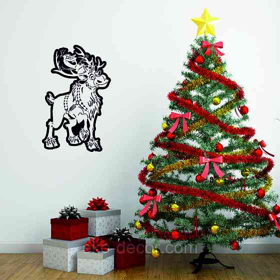 Декоративное настенное Панно «Олень», Декор на стену 90*56 см Киев