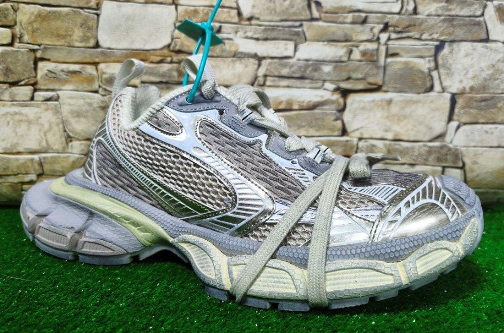 Кроссовки BALENCIAGA 3XL Sneaker Dirty Beige,оригинал р. 37 (25см стелька) полномеры Киев - изображение 9