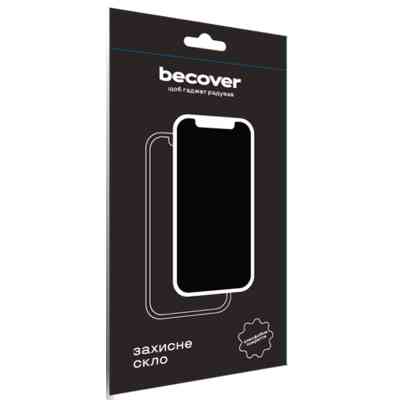 Стекло защитное BeCover Xiaomi Redmi 12 Black (709610) Винница