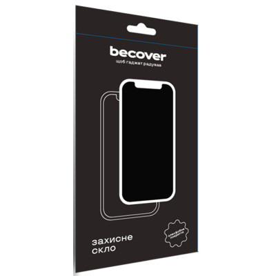 Стекло защитное BeCover Xiaomi Redmi 12 Black (709610) Винница - изображение 5