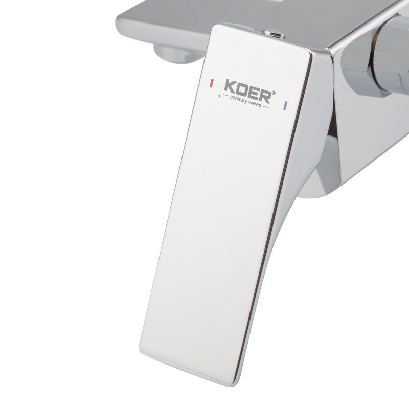 Смеситель для ванны с коротким изливом Koer KB-41010-01 (Цвет хром) (KR3484) Киев - изображение 3
