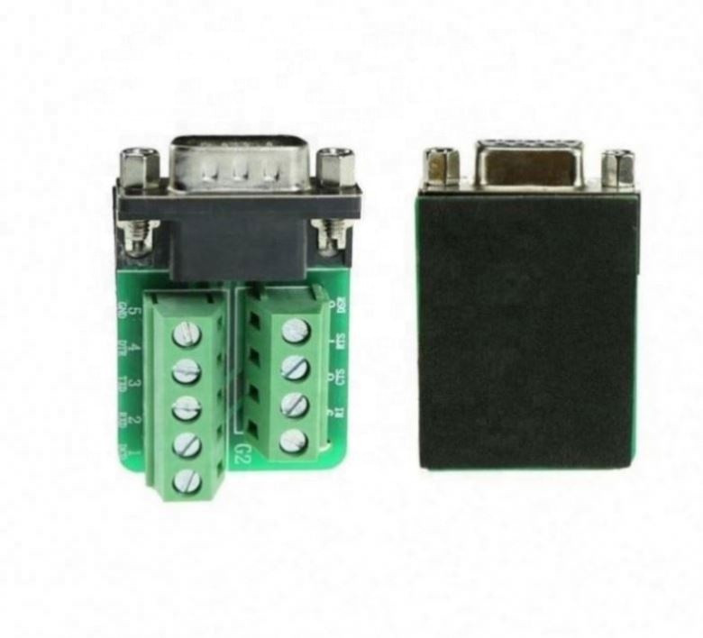 Переходник RS232 DB9 на клеммники для подключения проводов Киев - изображение 3