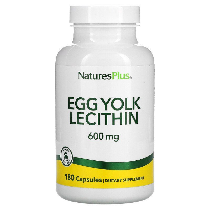 Лецитин из яичного желтка (Egg Yolk Lecithine) 600 мг 180 капсул Київ - фото 1