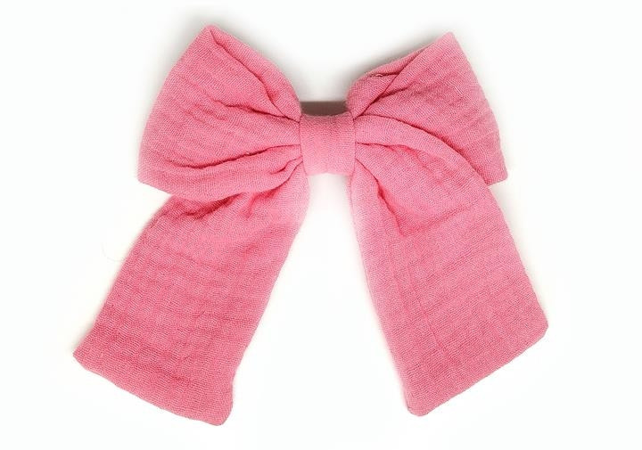 Шпилька для волосся Бант кораловий Київ - фото 1