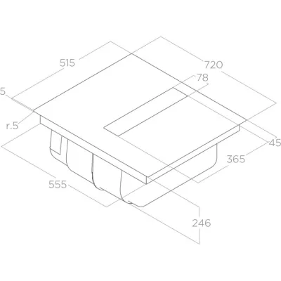 Варочна поверхня Elica NIKOLATESLA FIT BL/A/72 Вінниця - фото 3