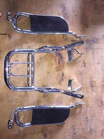 Багажник задній металевий Alpha (з підніжками) KOMATCU Київ