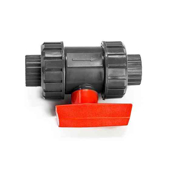 Кран шаровой ПВХ Aquaviva PN16 d90 мм под клей Киев