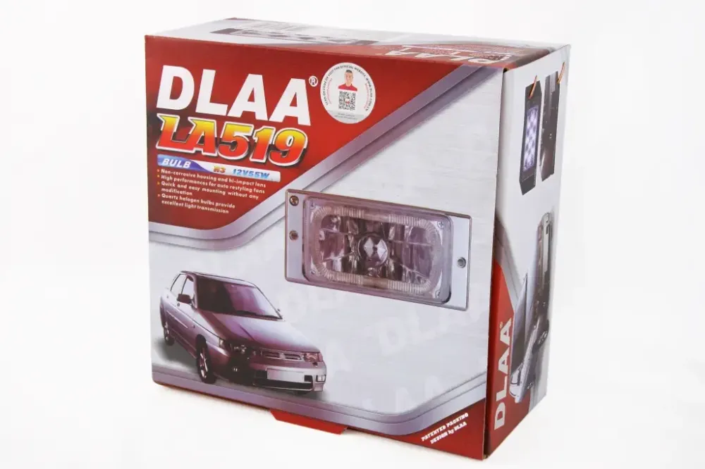 Фара противотуманная  2110 DLAA R гладкое стекло (2 шт.) Винница - изображение 3