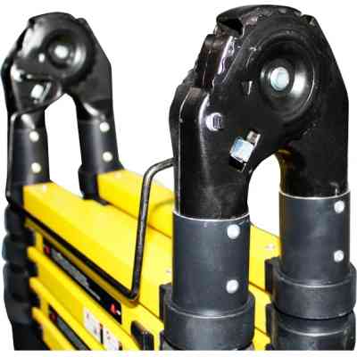 Драбина GTM трансформер телескопічна 2*6сх 1,0-5,0м анодований алюміній (KME3050B/2.5+2.5) Вінниця