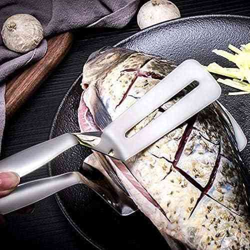 Кухонные щипцы из нержавеющей стали 26 см для гриля, барбекю, мяса, овощей, рыбы и хлеба Киев