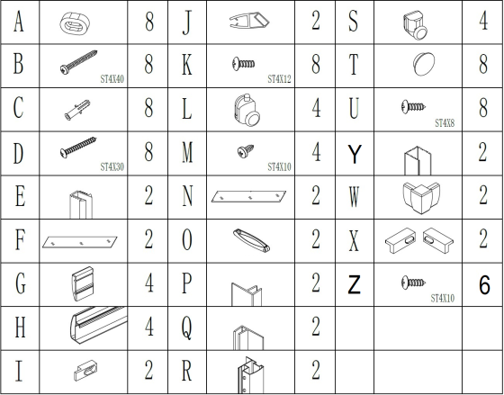 Душова кабіна квадратна без піддона ODRA N90TB.Mosaic BRAVO (1уп.) Киев