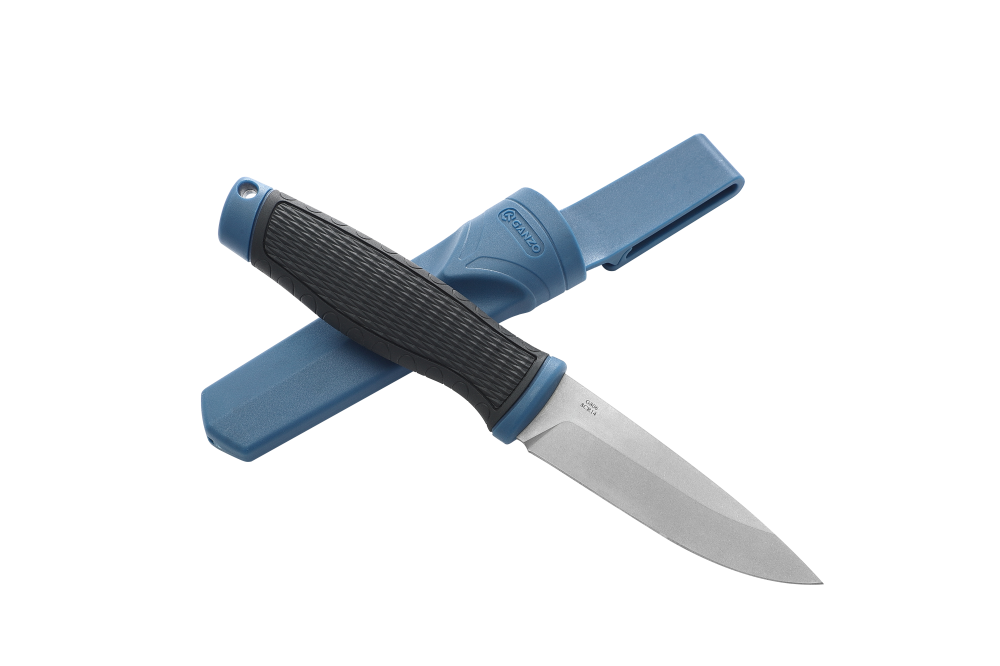 Ніж Ganzo G806-BL блакитний з ножнами Київ - фото 2